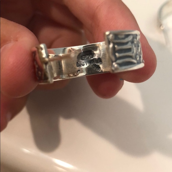 Sterling Silver Hoop - Picture 4 of 6